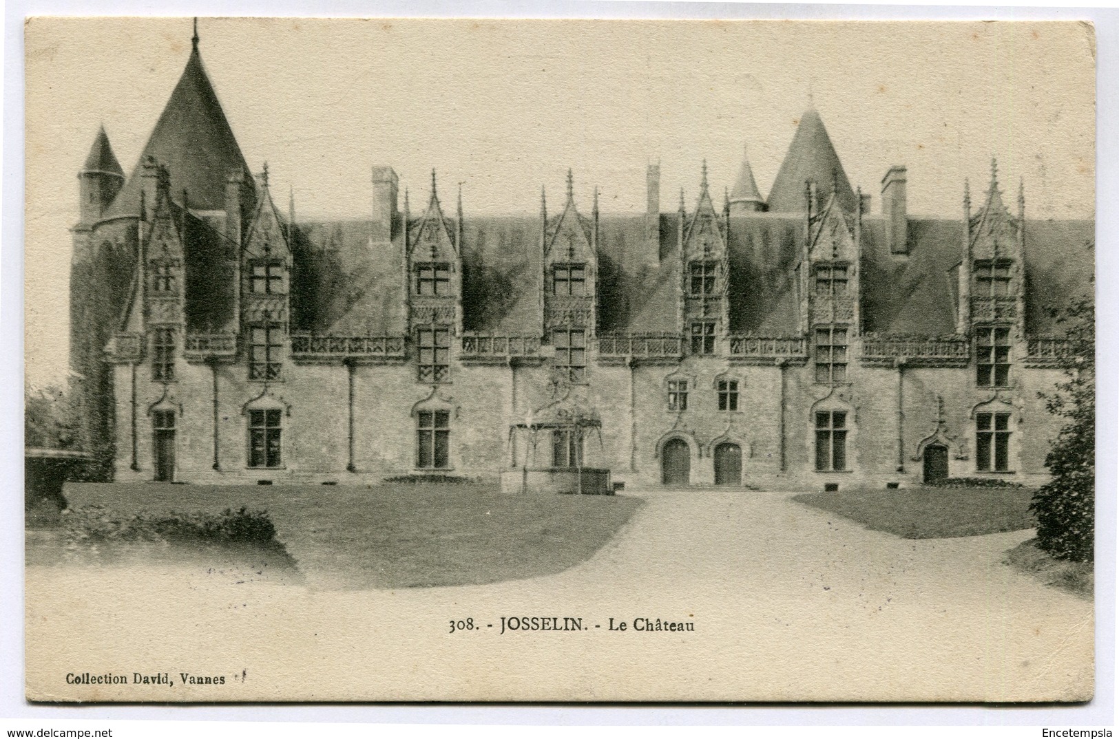 CPA - Carte Postale - France - Josselin - Le Château - 1907 ( CP4676 )