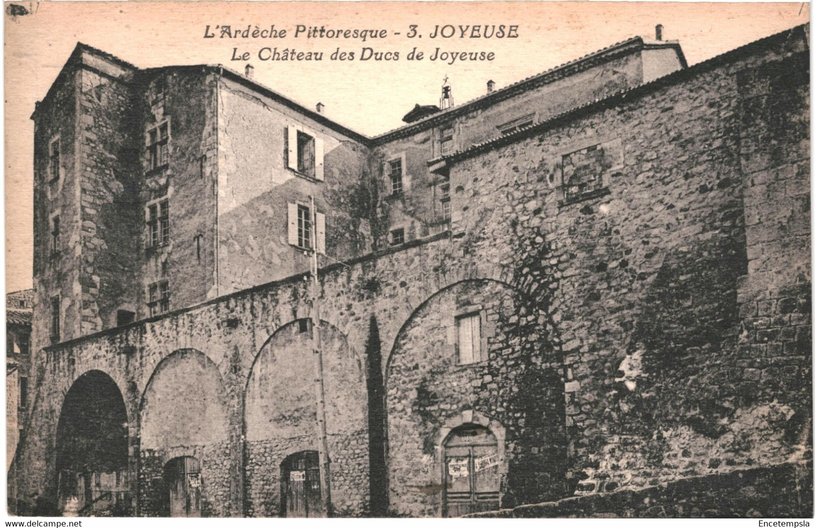 CPA Carte Postale  France  -Joyeuse Château des Ducs de Joyeuse   VM45556ok