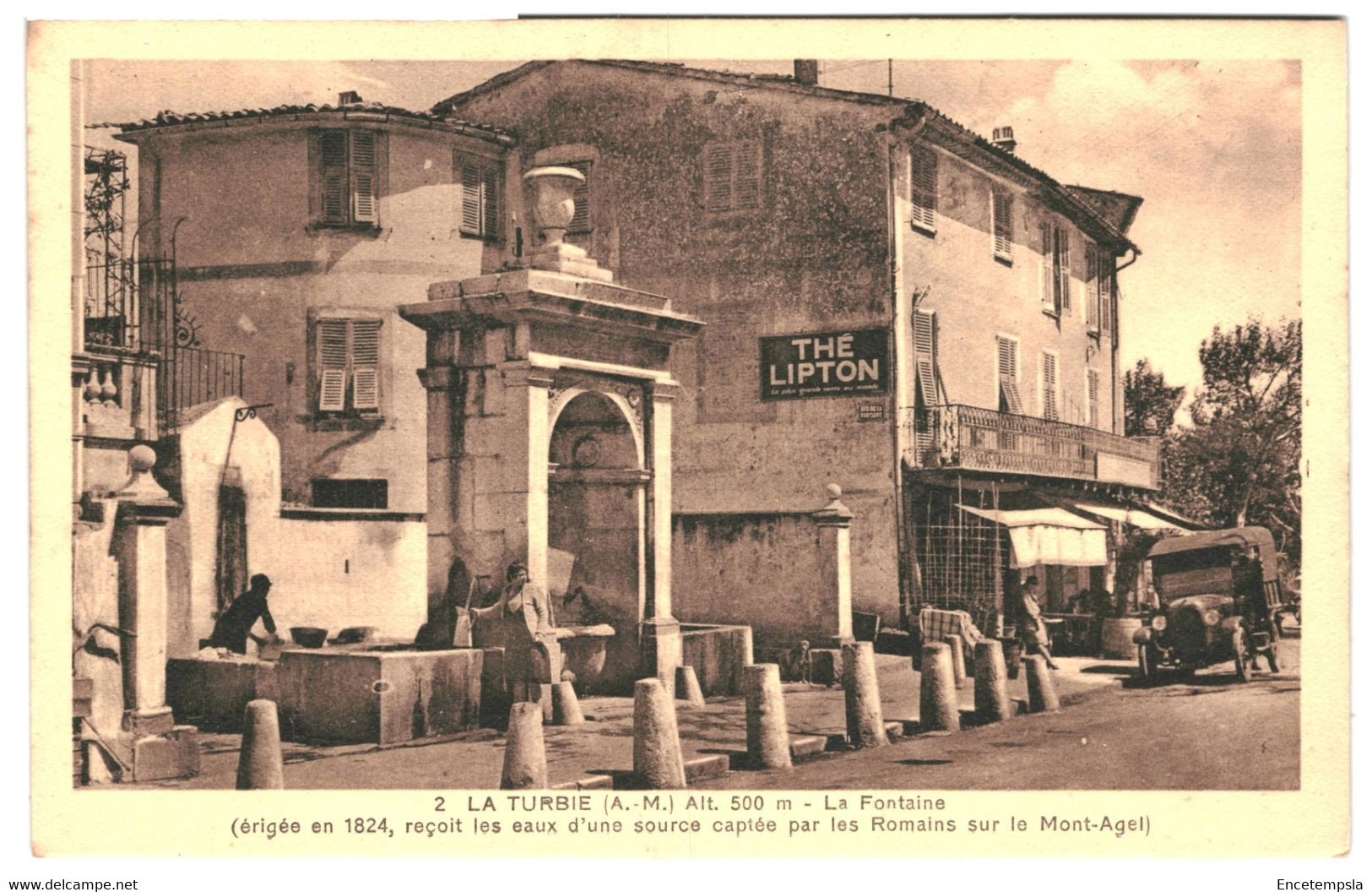 CPA - Carte Postale France-La Turbie- La Fontaine  VM36401