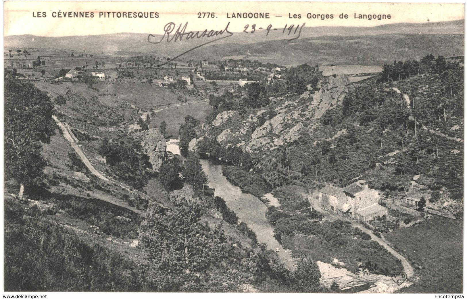 CPA-Carte Postale France Langogne Gorges de Langogne   VM54271