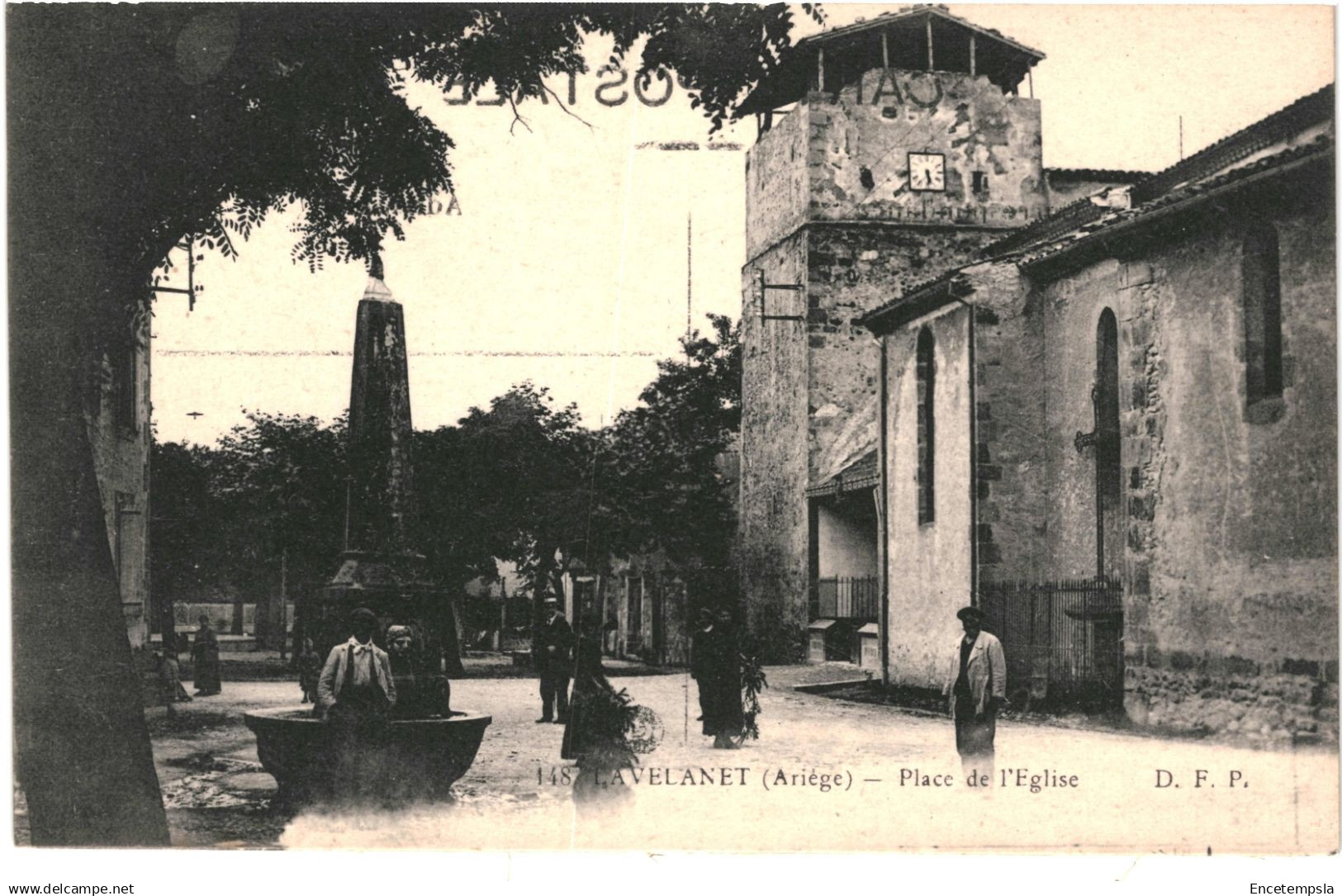 CPA Carte postale  France Lavelanet  Place de l'église    VM85215