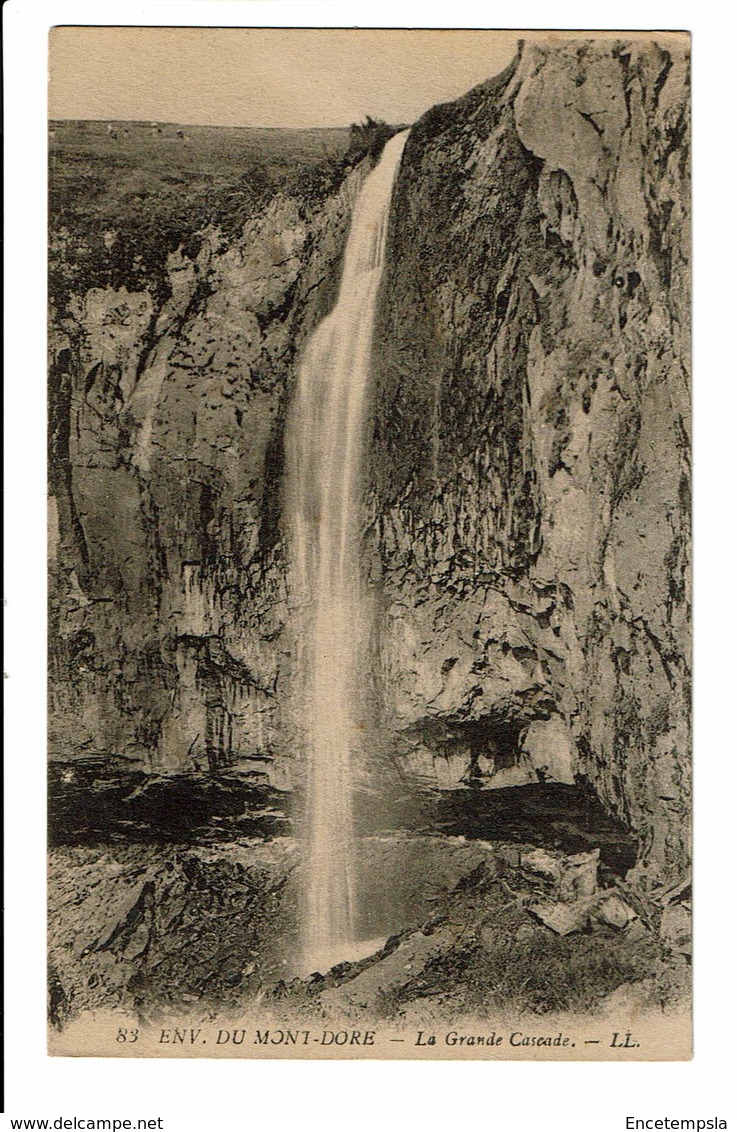 CPA - Carte Postale- FRANCE Le Mont Dore- La grande cascade du Mont Doré  S2957