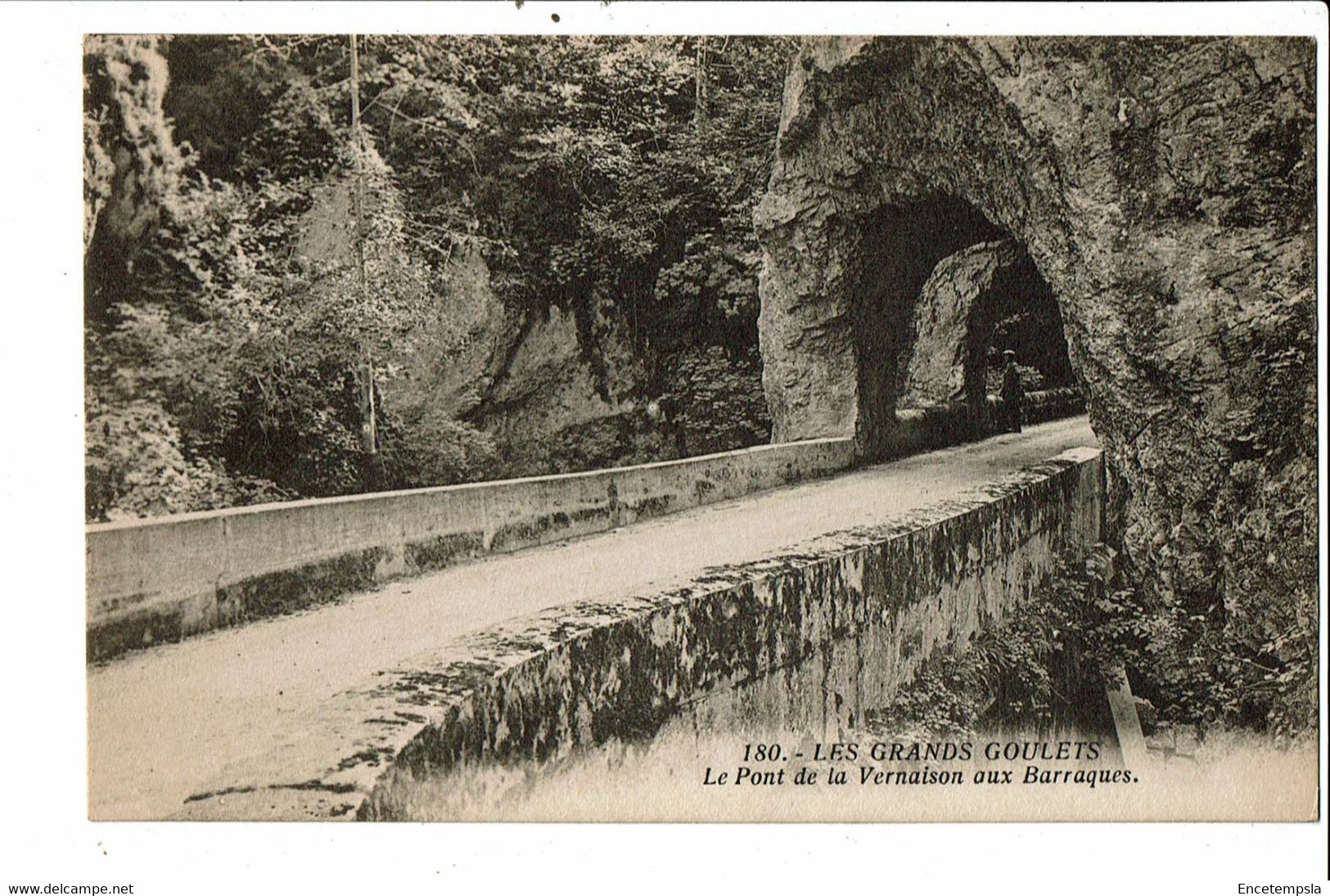 CPA Carte Postale France-Les Grands Goulets- Pont de la Venaison aux Barraques  - VM32866at