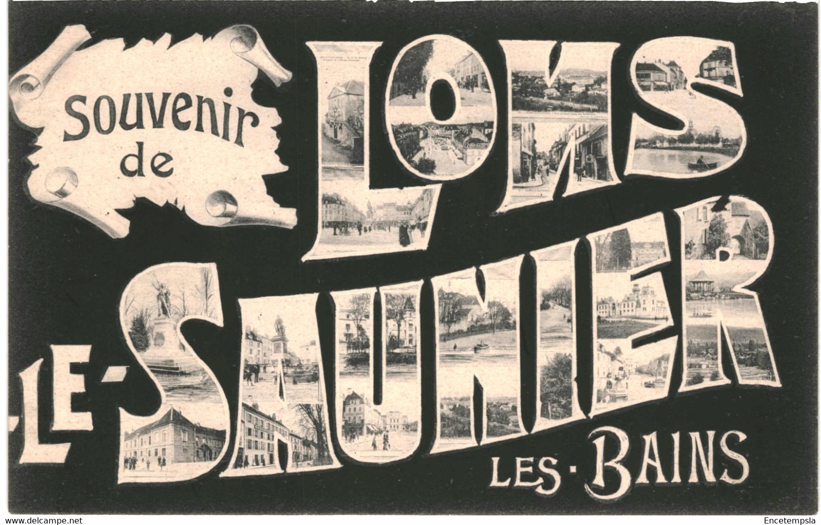 CPA  Carte Postale-France-Lons-le-Saunier-Souvenir de Lons-le-Saunier les Bains - VM42622+