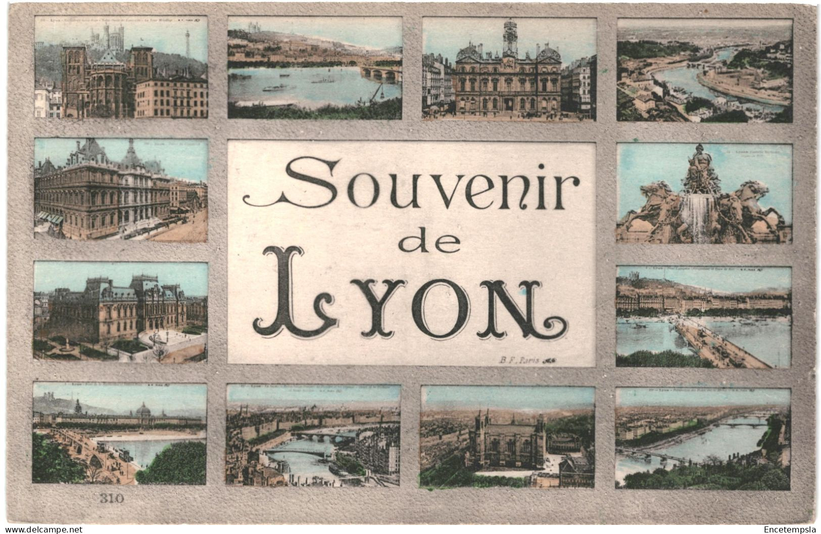 CPA Carte Postale France Lyon Souvenir de Lyon multi vues VM78874