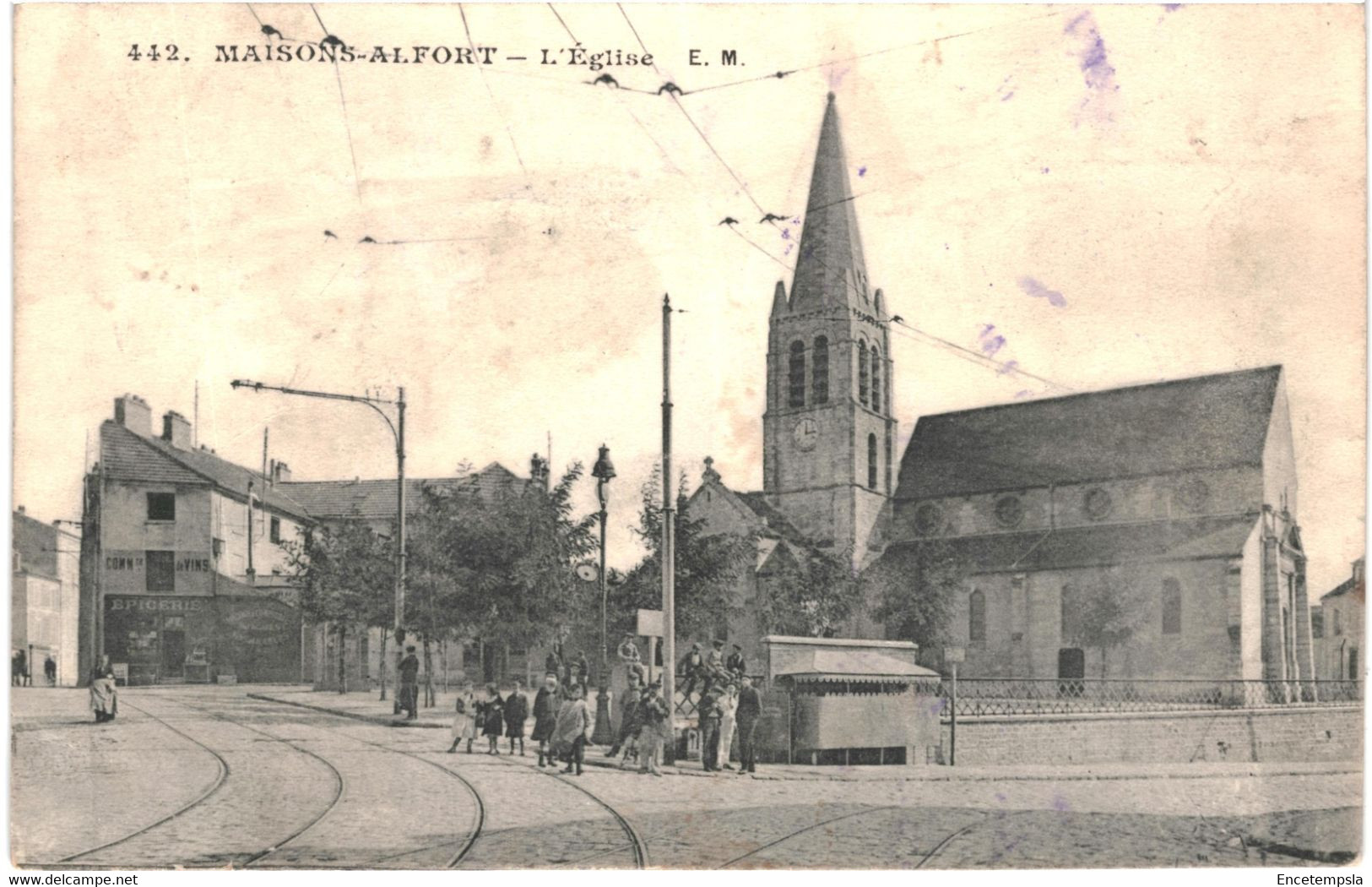 CPA-Carte Postale France  Maisons-Alfort  L'Eglise 1911  VM55929