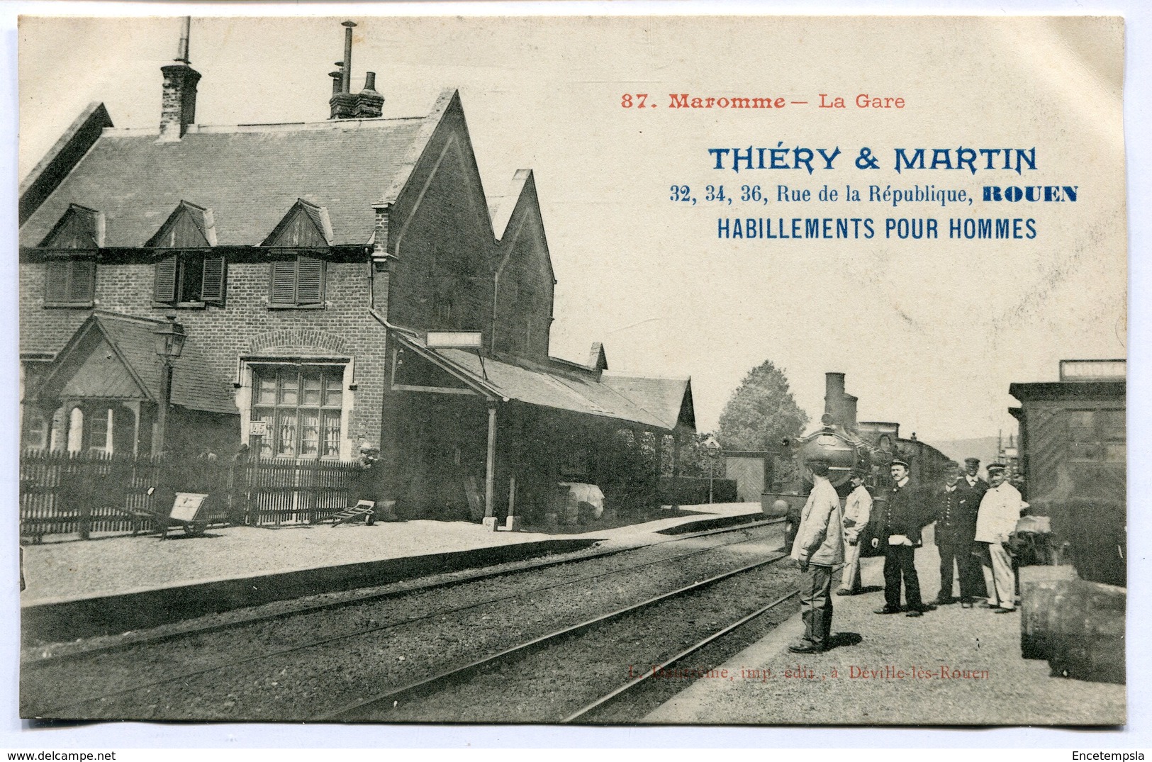 CPA - Carte Postale - France - Maromme - La Gare ( I11749)