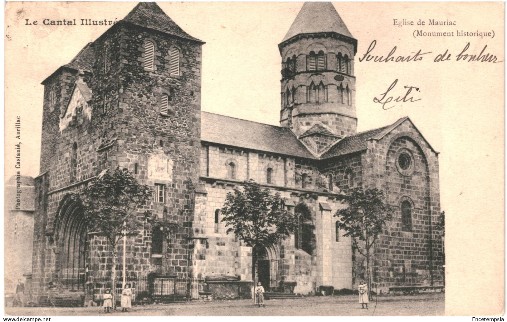 CPA Carte Postale  France Mauriac Eglise 1905 VM89127ok