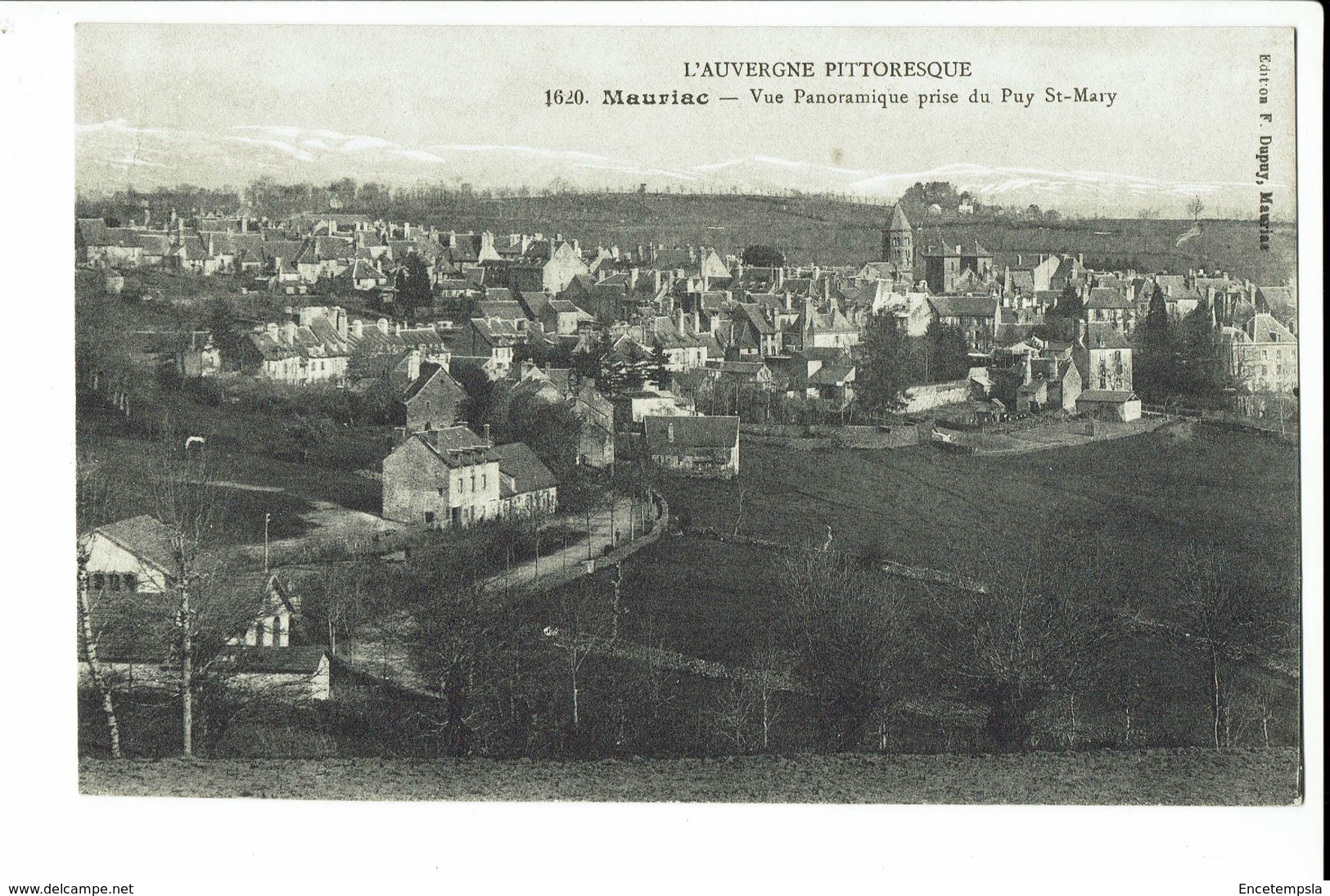 CPA - Carte postale - FRANCE -  Mauriac - Vue panoramique -1915 - S500