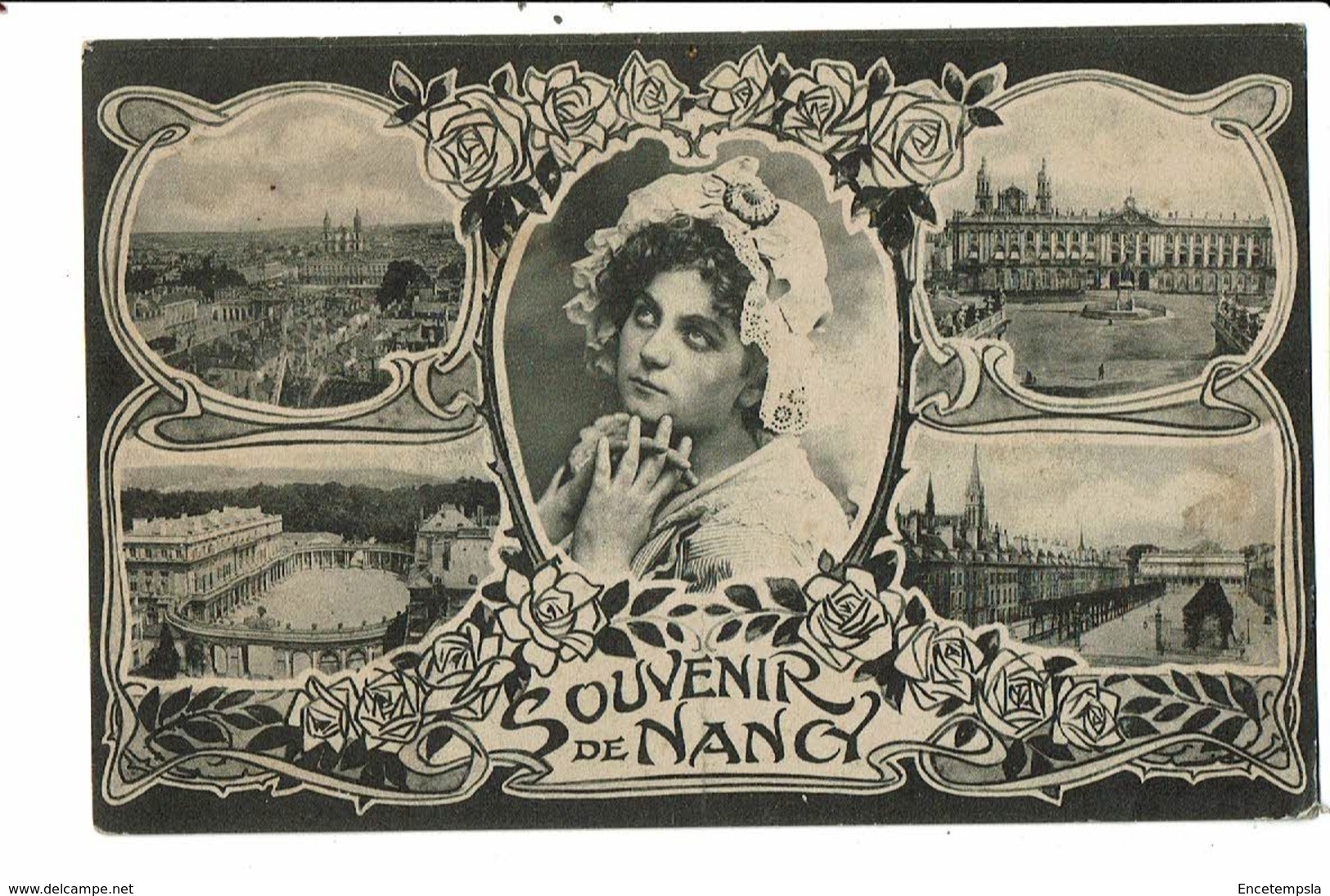 CPA-Carte Postale-France-Nancy- Souvenir de Nancy-Multivues-1911 VM17452