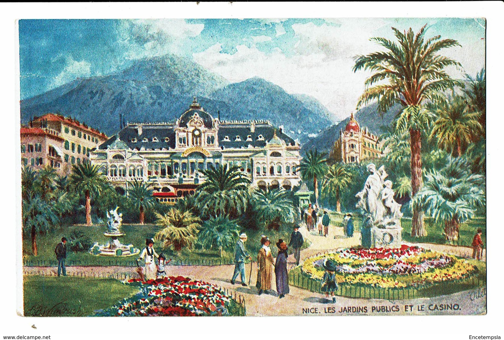 CPA - Carte Postale-FRANCE - Nice- Jardins publics- VM4349