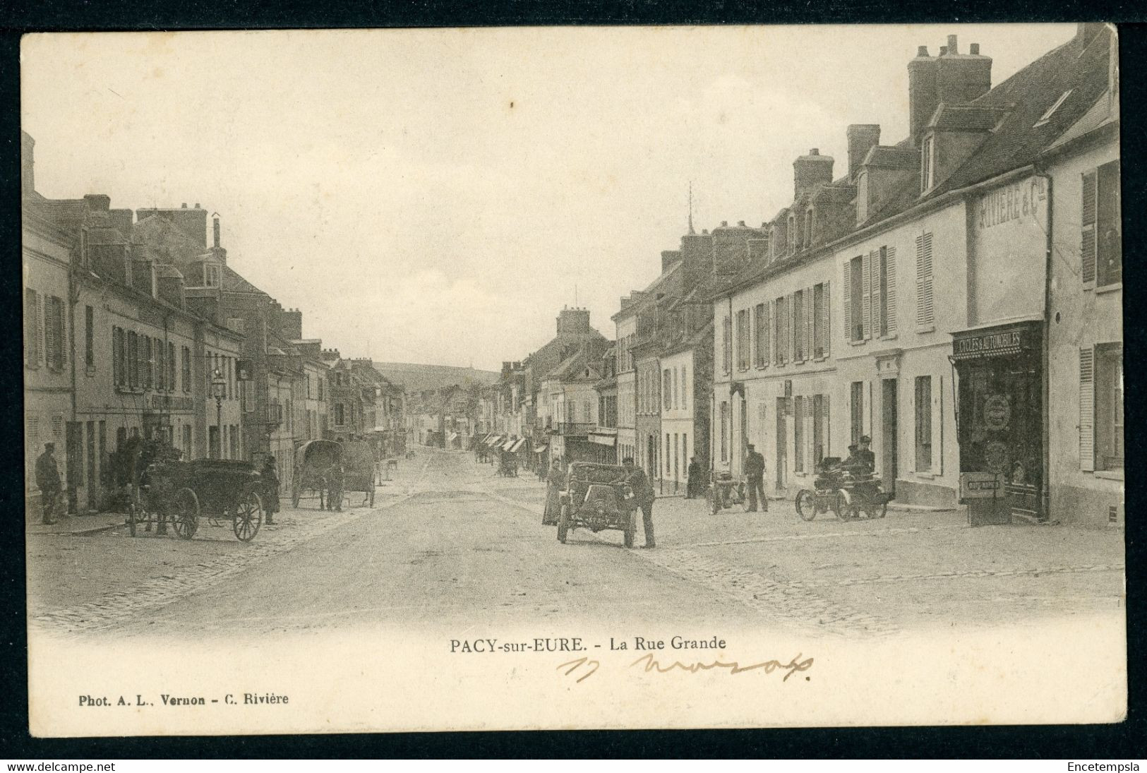 CPA - Carte Postale - France - Pacy-sur-Eure - La Rue Grande - 1904 (CP22172OK)