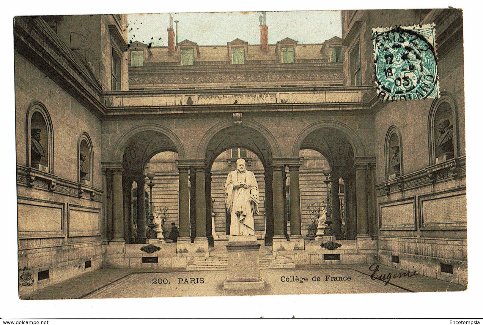 CPA - Carte Postale France -Paris -Collège de France-1905 -VM4208