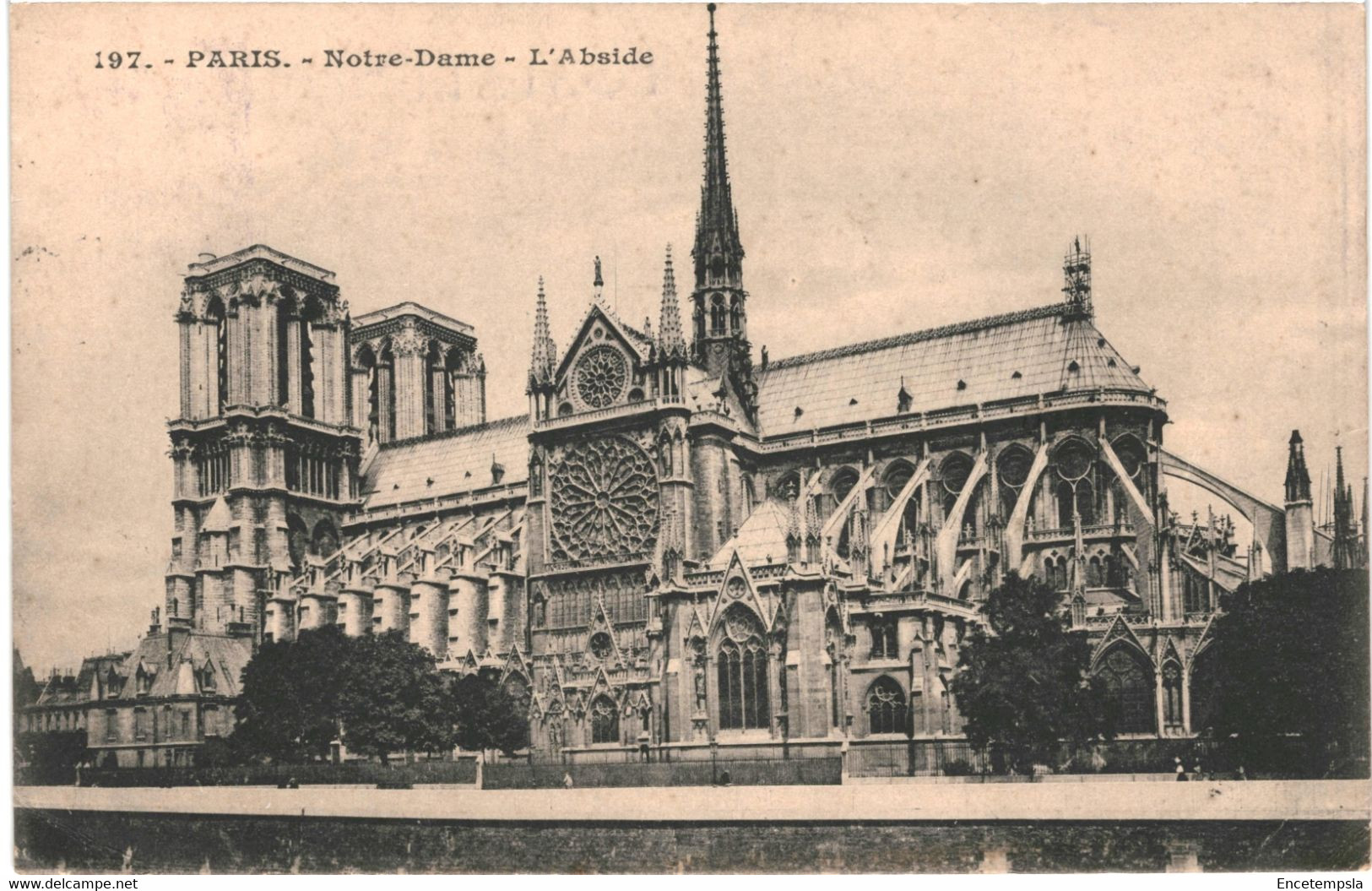 CPA Carte postale France Paris Notre Dame de Paris 1914  VM63769