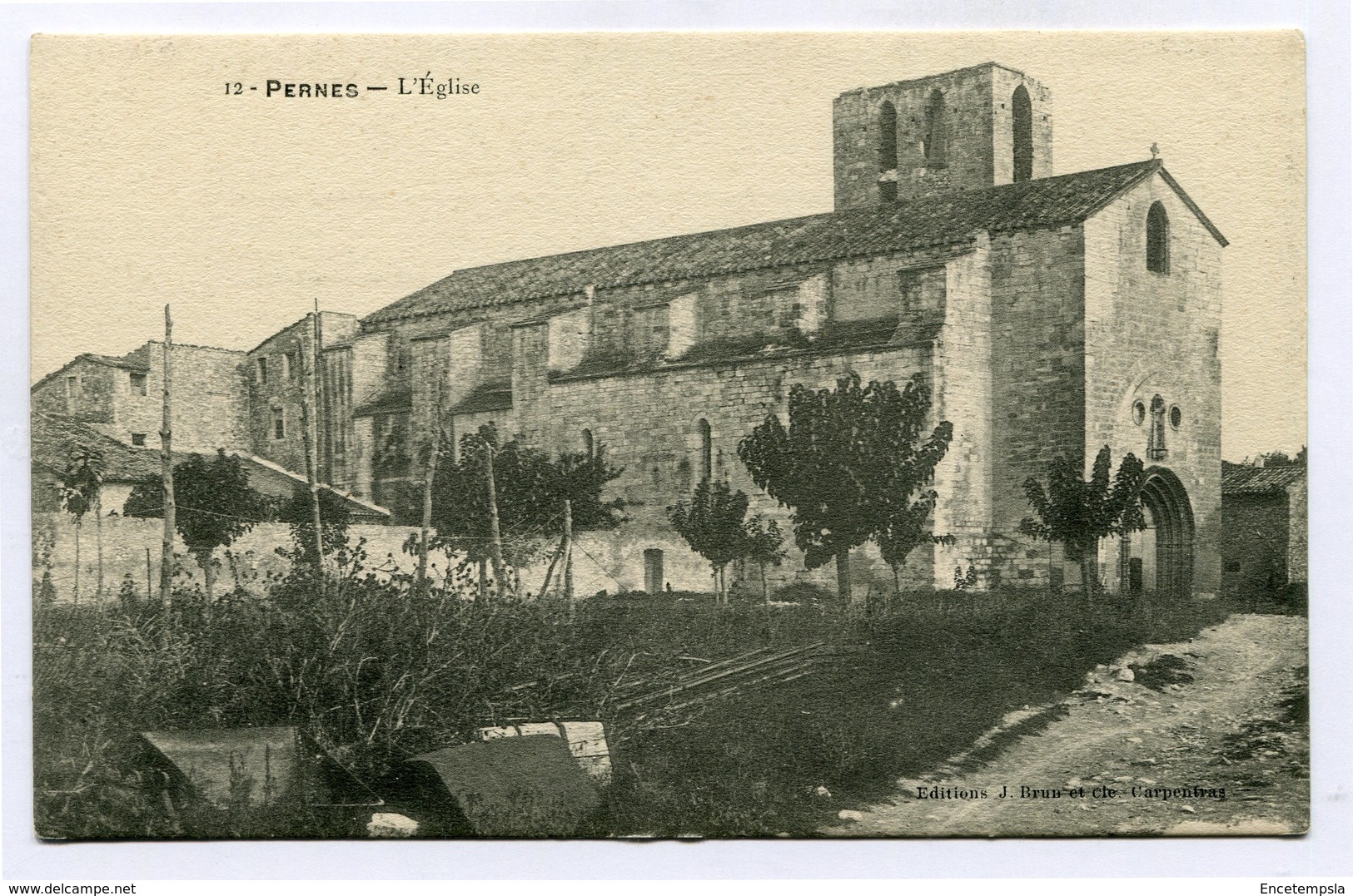 CPA - Carte Postale - France - Pernes les Fontaines - L'Eglise ( CP4656 )