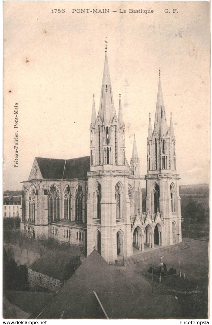 CPA-Carte Postale  France Pontmain  La Basilique  VM54428