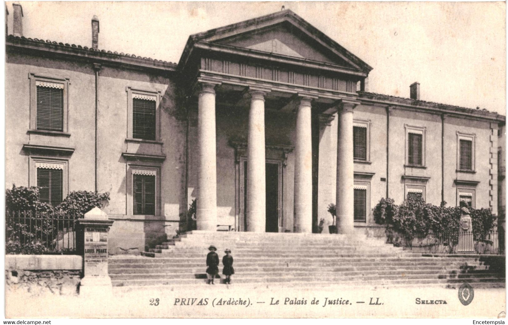 CPA Carte Postale  France Privas Palais de Justice  VM56441