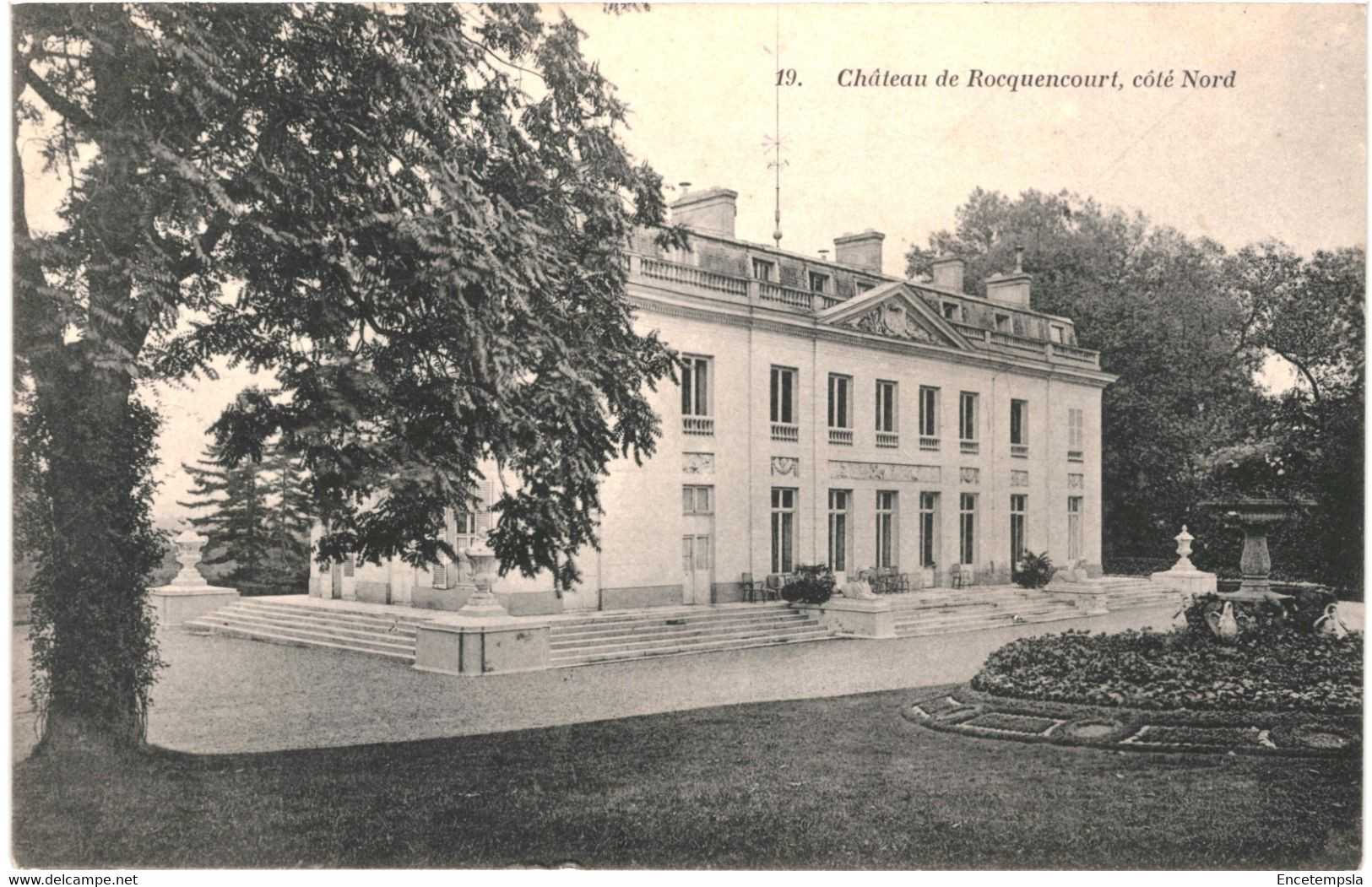 CPA Carte Postale  France- Rocquencourt- Château côté nord VM45745