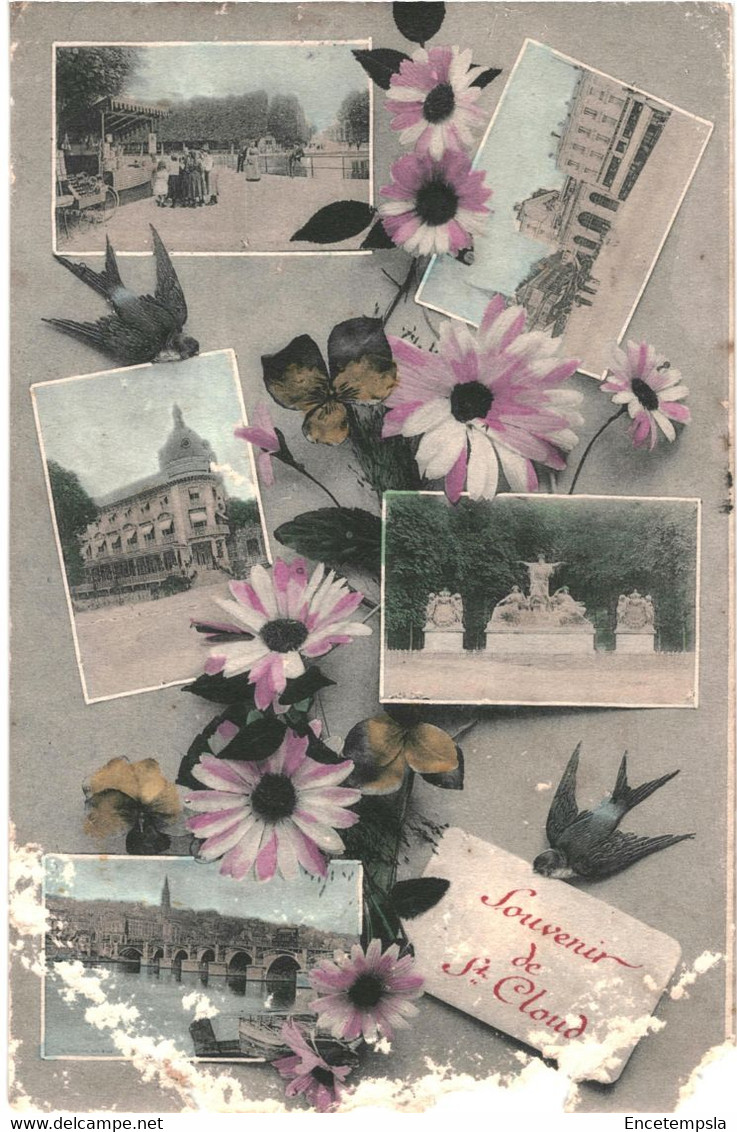 CPA  Carte Postale -France-Saint Cloud- souvenir de  Saint Cloud 1907  VM42659