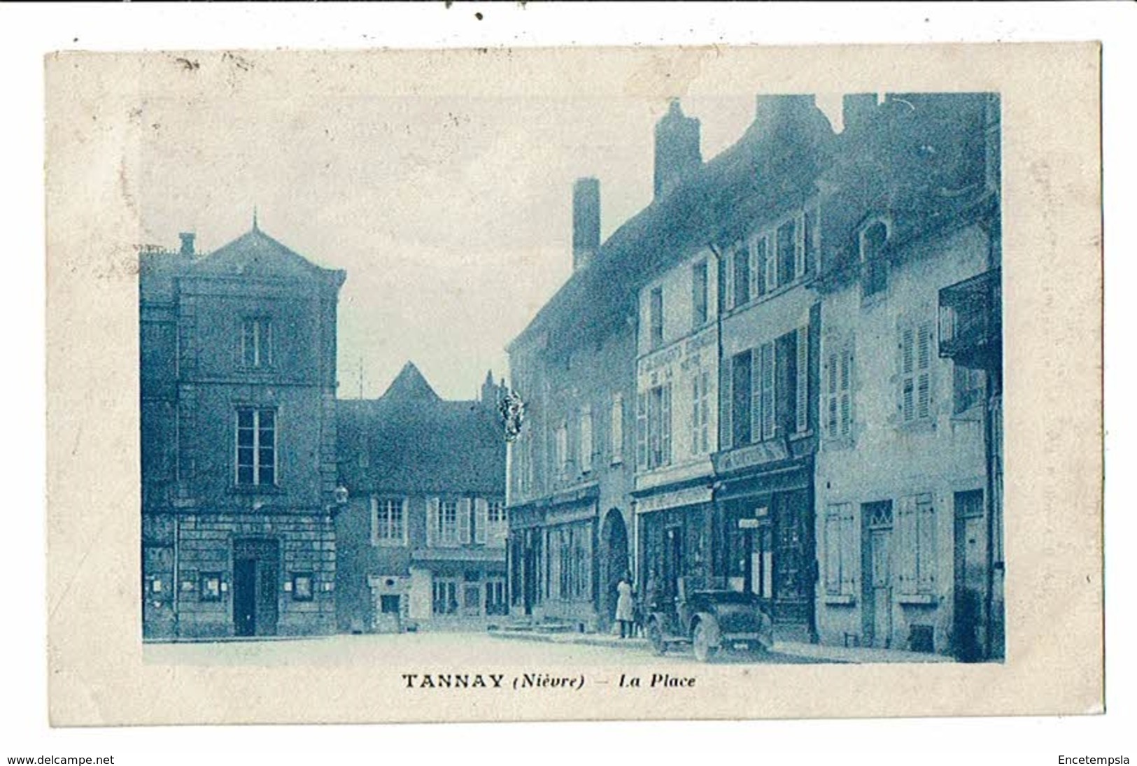 CPA-Carte Postale-France-Tannay- La Place 1927 VMO15889