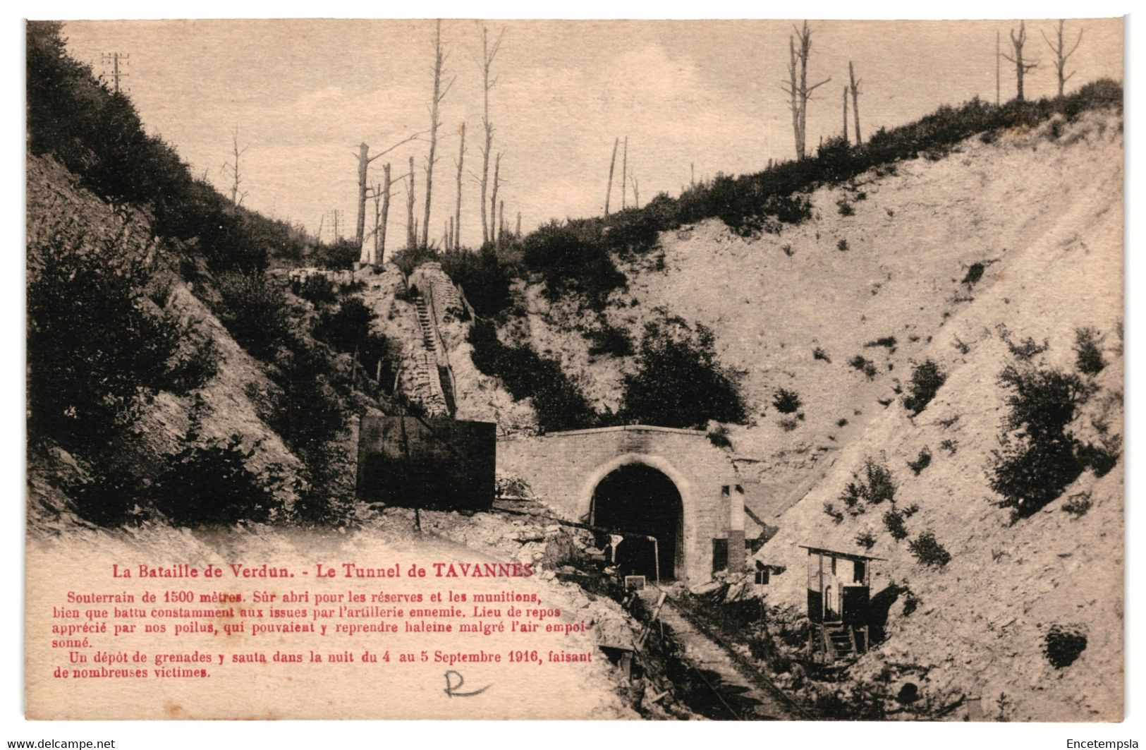 CPA-Carte Postale France-Tavannes- Le Tunnel  -VM33678at