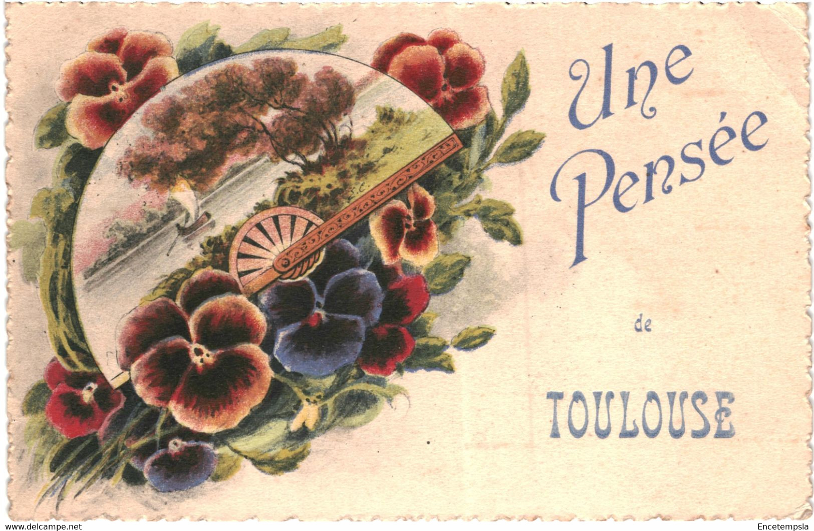 CPA Carte Postale France-Toulouse Une pensée de Toulouse 1926 VM45302