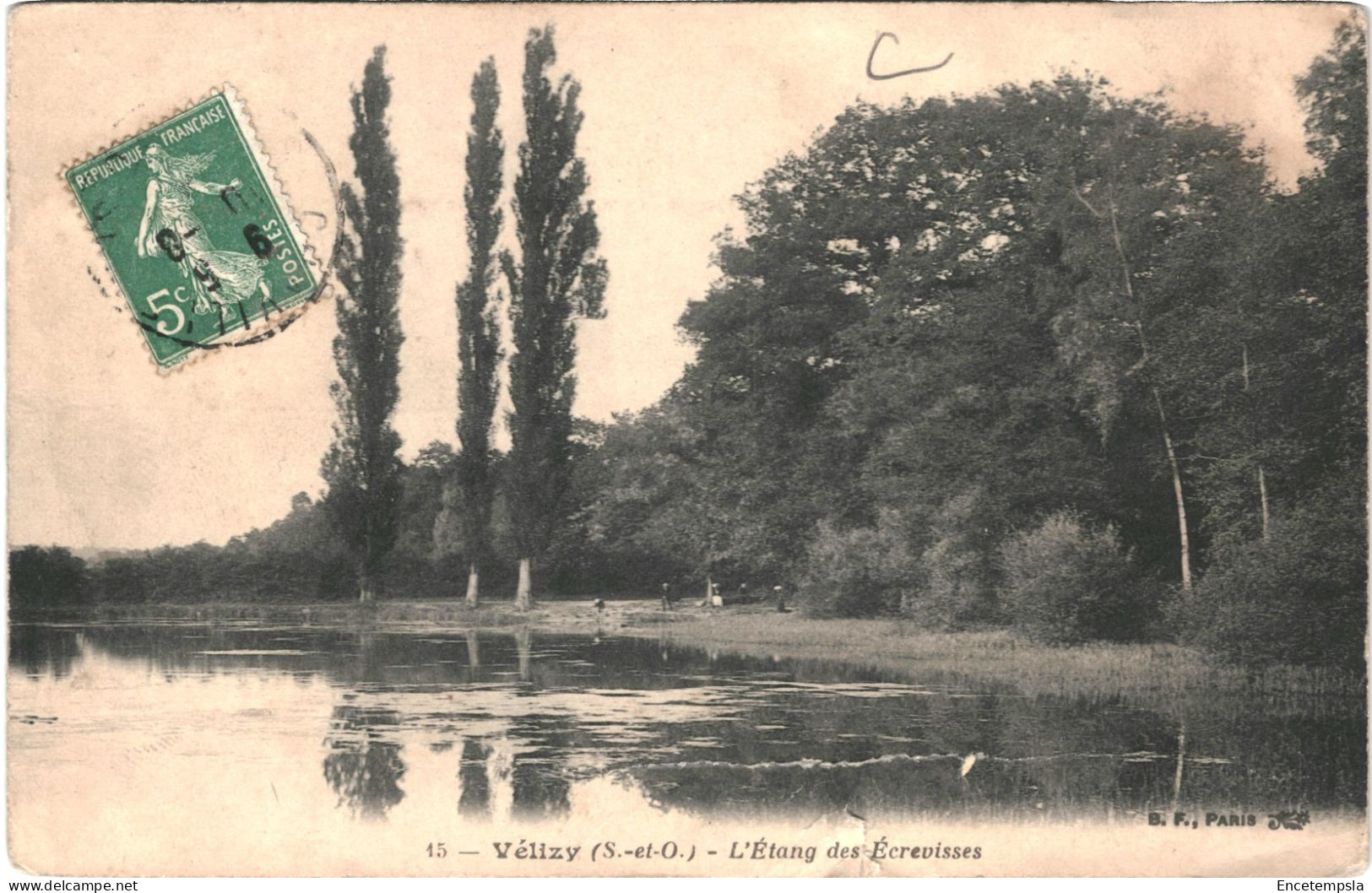 CPA Carte Postale   France Velizy Etang des écrevisses  VM70563