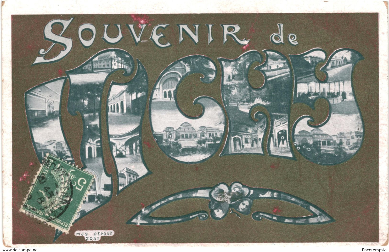 CPA-carte postale  France-Vigny Souvenir de Vigny-1909-VM43711ok+