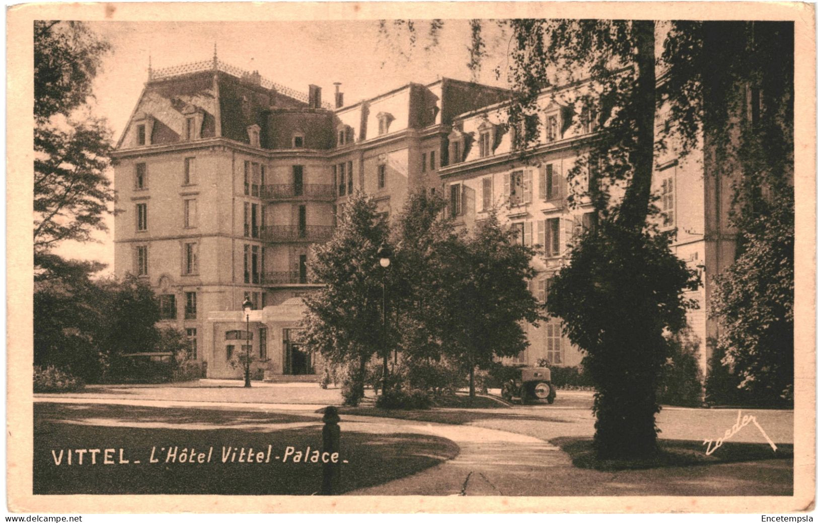 CPA Carte postale France Vittel Hôtel Vittel Palace VM79775