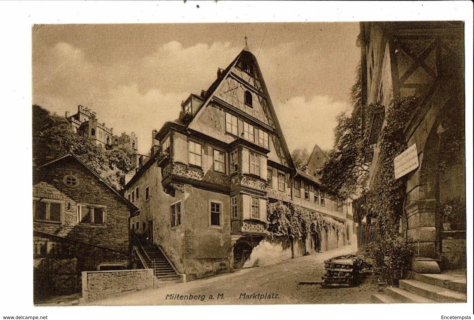 CPA-Carte Postale-Germany-Miltenberg a. Main-Markplatz -1909 VM18272