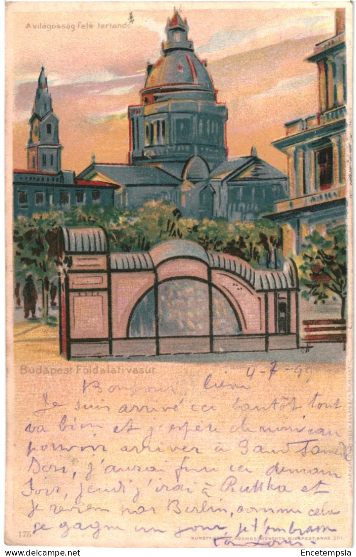 CPA  Carte Postale   Hongrie Budapest Foldalativasut 1899 VM75031