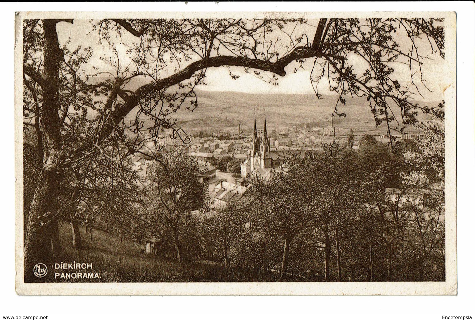 CPA - Carte Postale -Luxembourg- Diekirch- Panorama--1935-VM1417