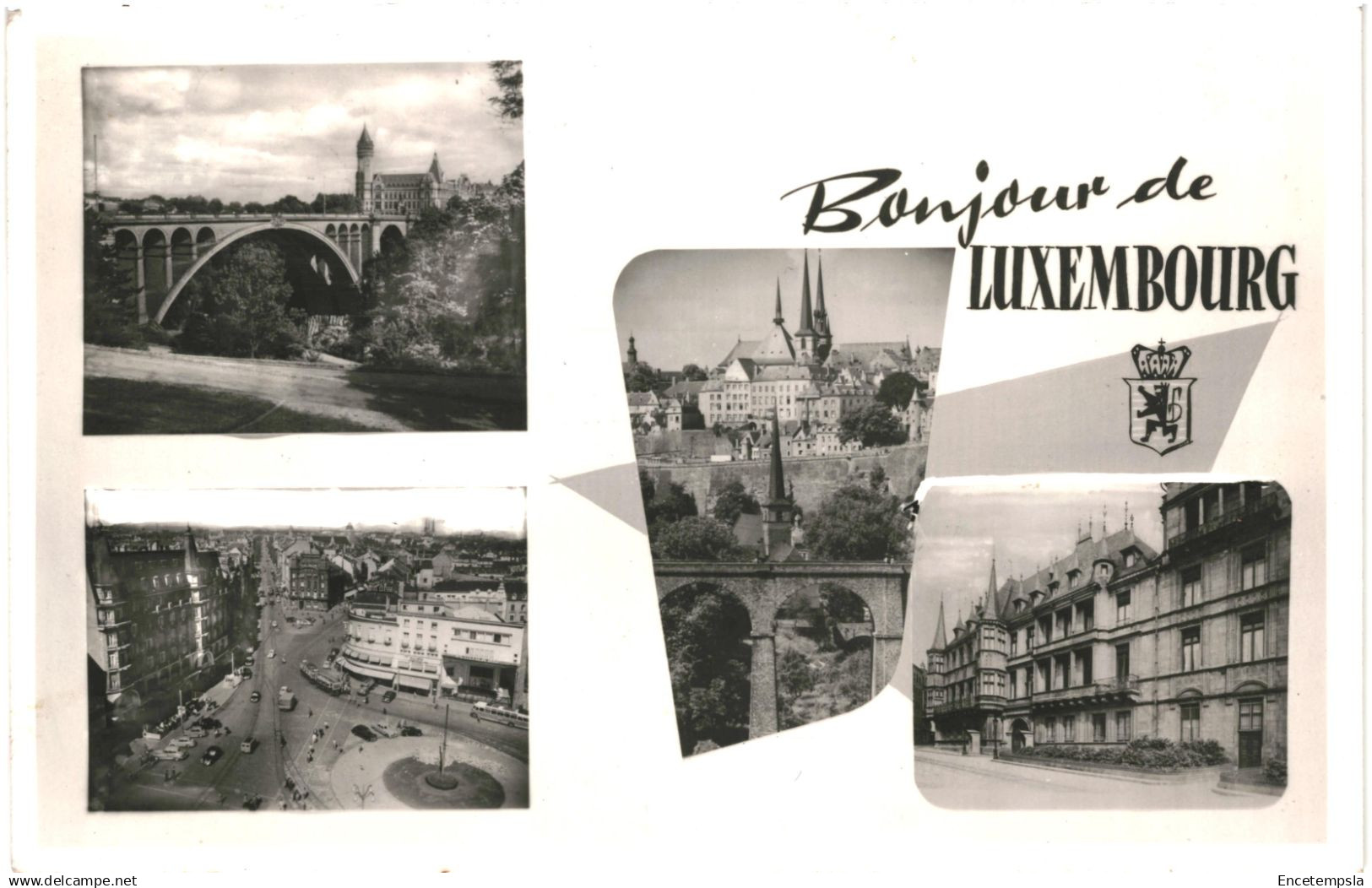 CPA Carte Postale Luxembourg Luxembourg   Bonjour de Luxembourg Multi vues    VM88912