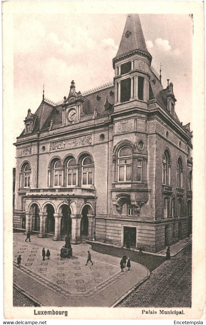 CPA Carte Postale Luxembourg Luxembourg Palais Municipal 1927 VM59211