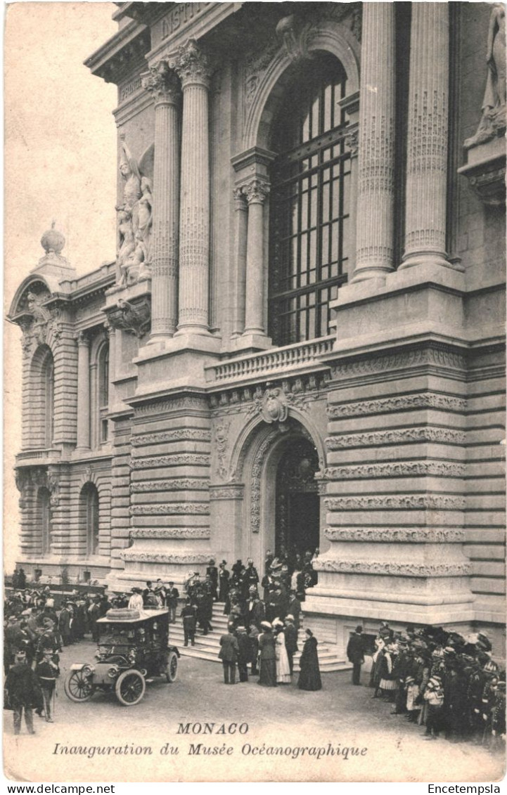 CPA  Carte postale  Monaco Inauguration du musée Océanographique   VM66782