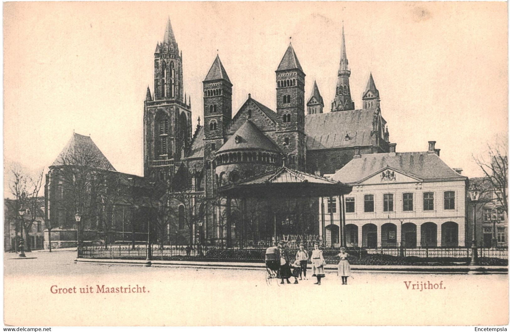 CPA Carte postale Pays Bas Maastricht  Vrijhof Groet uit Maastricht  début 1900 VM67219