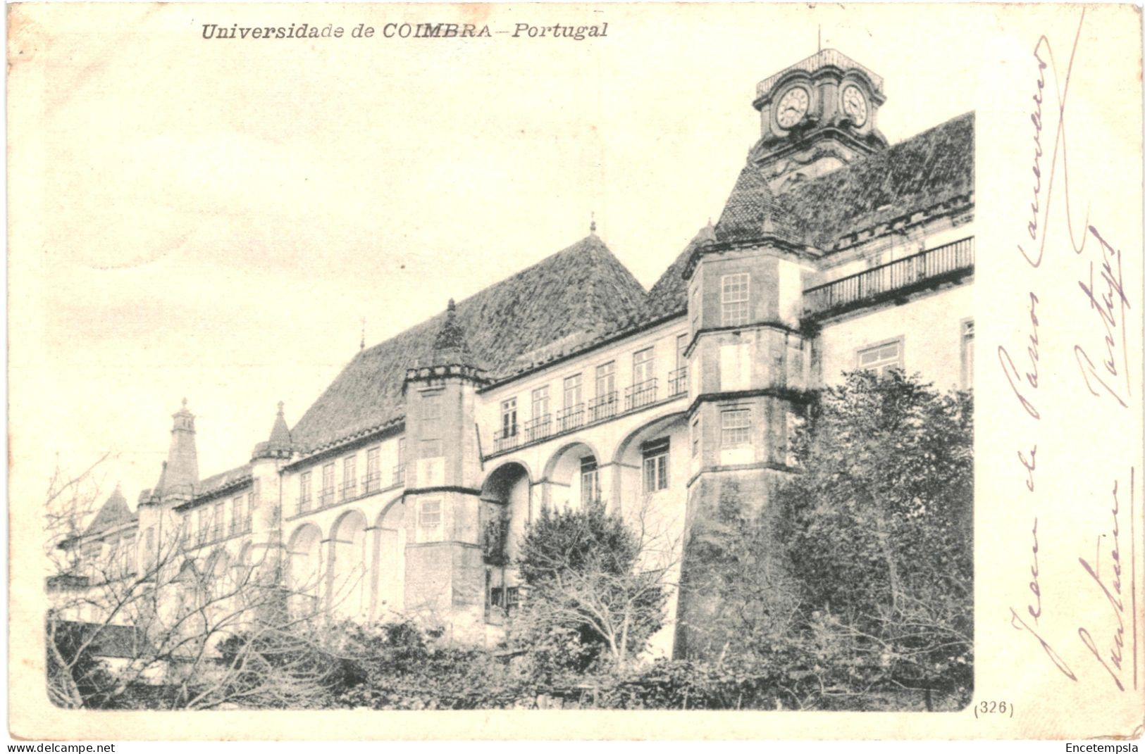 CPA Carte postale  Portugal Coimbra  Universidade début 1900 VM79815ok