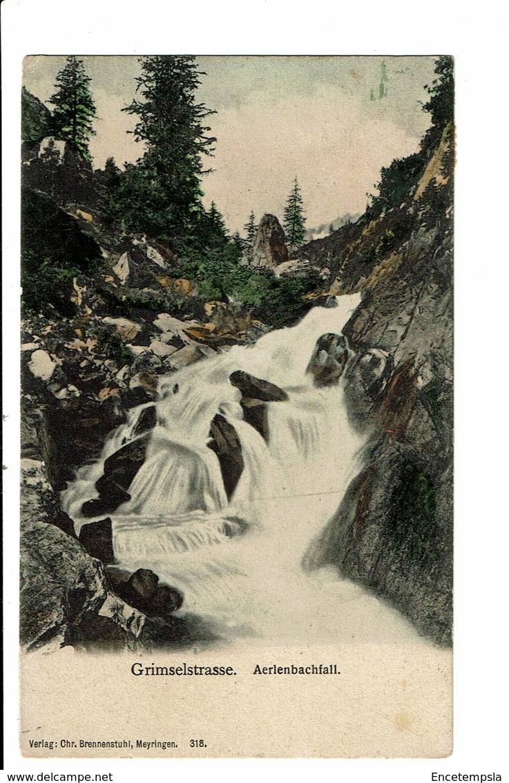 CPA - Carte Postale -Suisse -  Grimselstrasse Aerlenbachfall-  VM2973