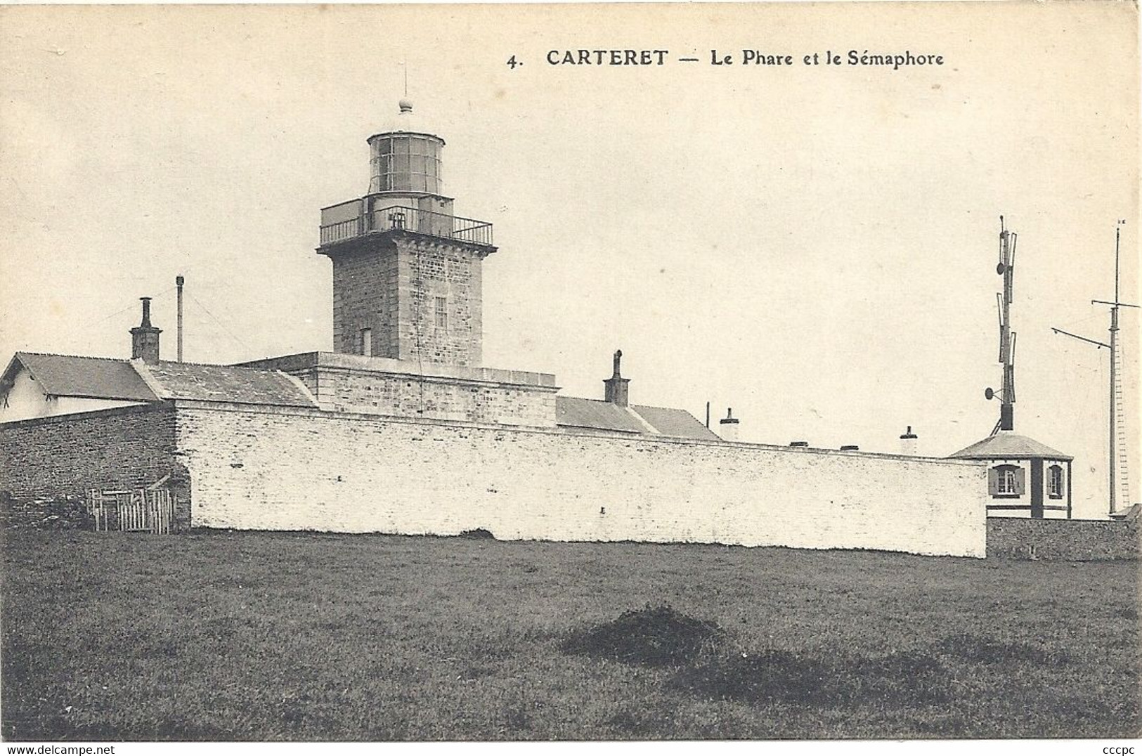 CPA Carteret Le Phare et le Sémaphore