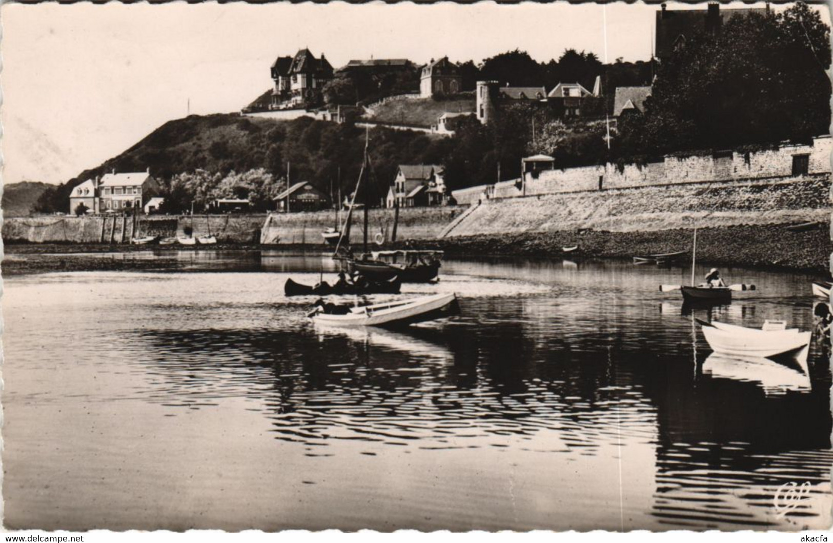 CPA CARTERET - Le Port a marée basse (138132)