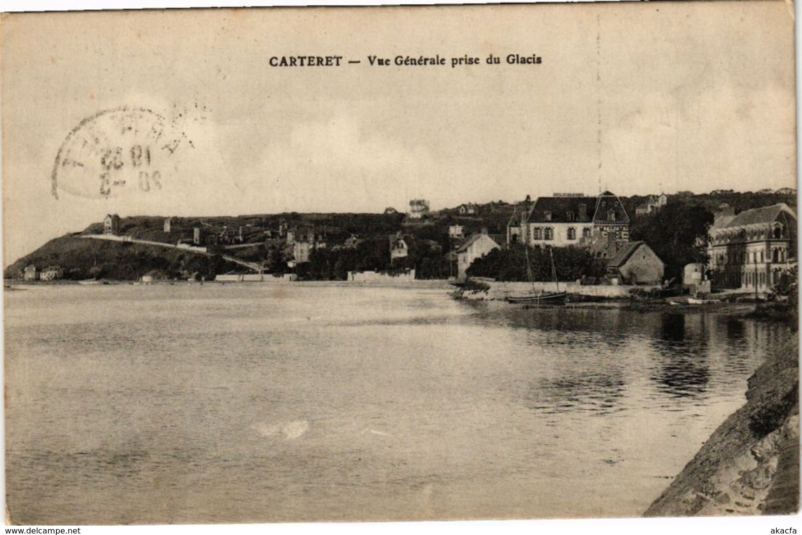 CPA CARTERET - Vue générale prise du Glacis (245921)