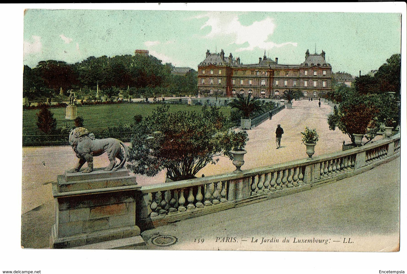 CPA - Cartes postales-FRANCE - Paris -Jardins du Luxembourg-1908 S4316