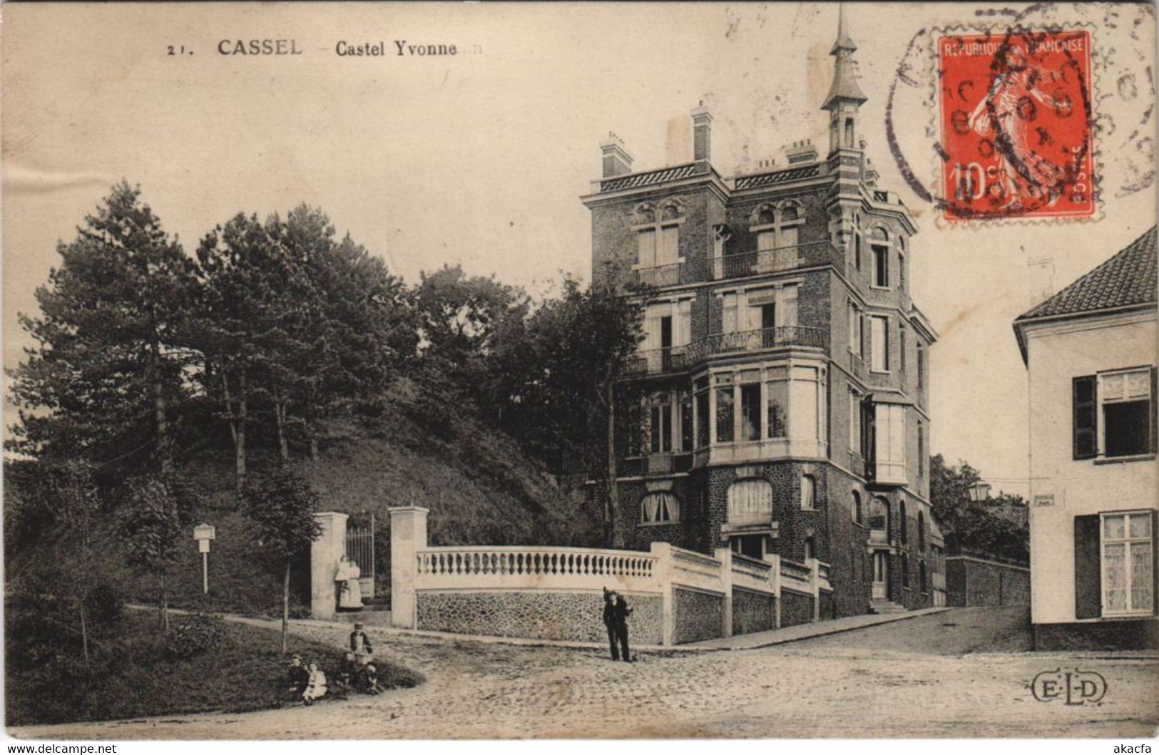 CPA CASSEL - Castel Yvonne (136417)