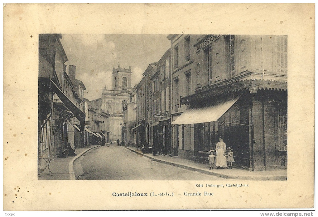 CPA Casteljaloux - Grande Rue