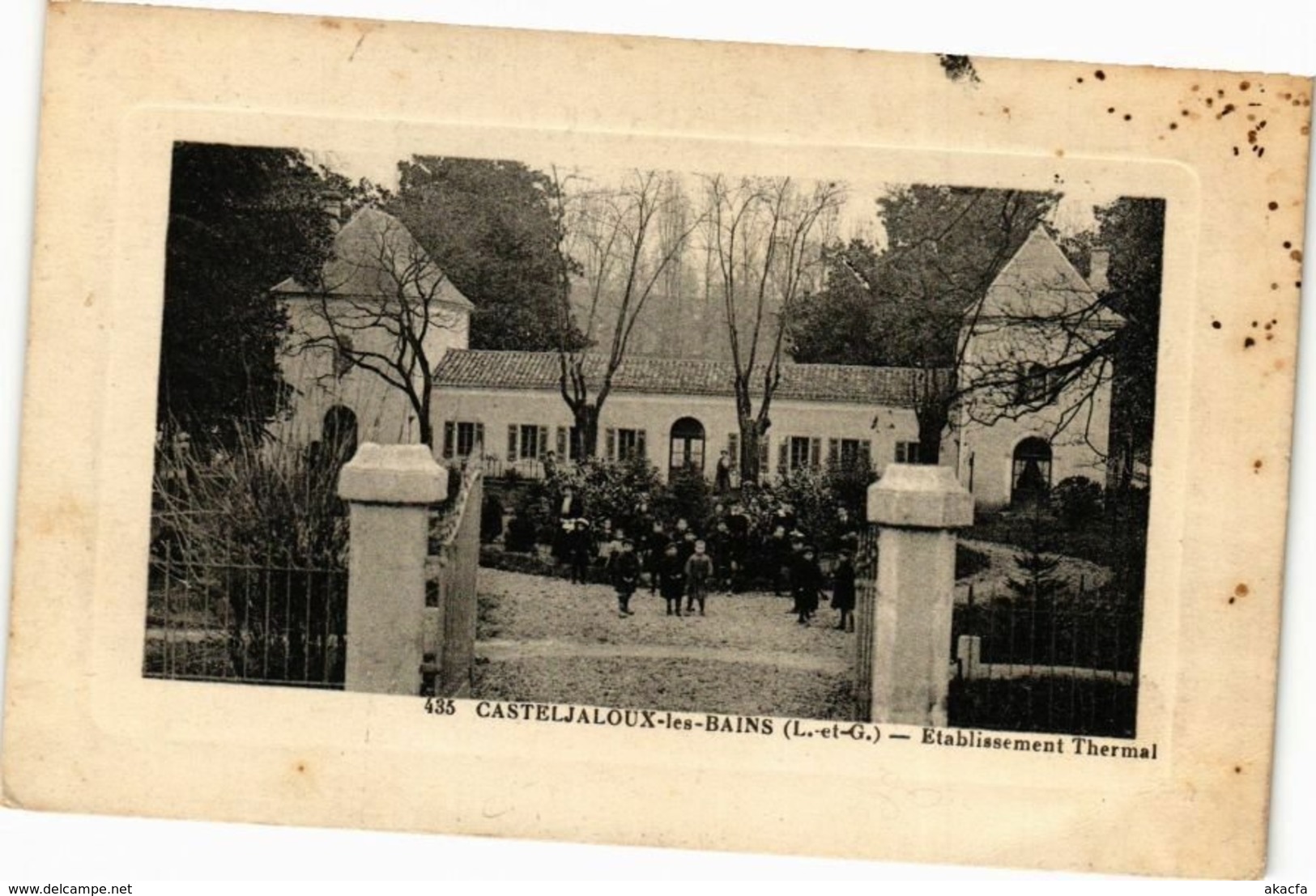 CPA CASTELJALOUX-les-BAINS-Etabl. Thermal (264198)