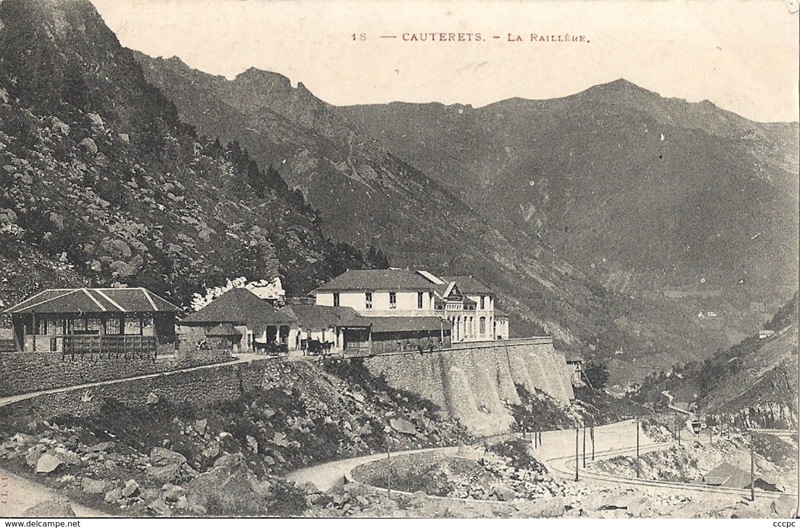 CPA Cauterets La Raillère