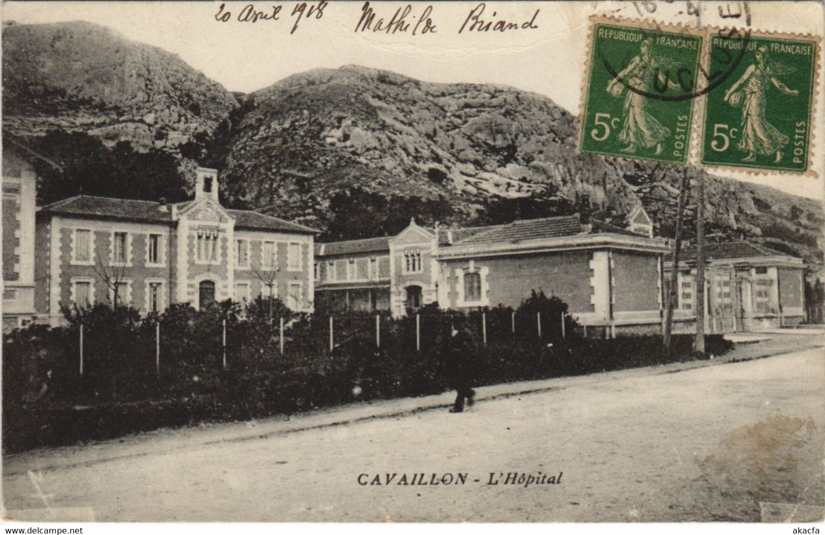 CPA CAVAILLON L'Hopital (1086212)