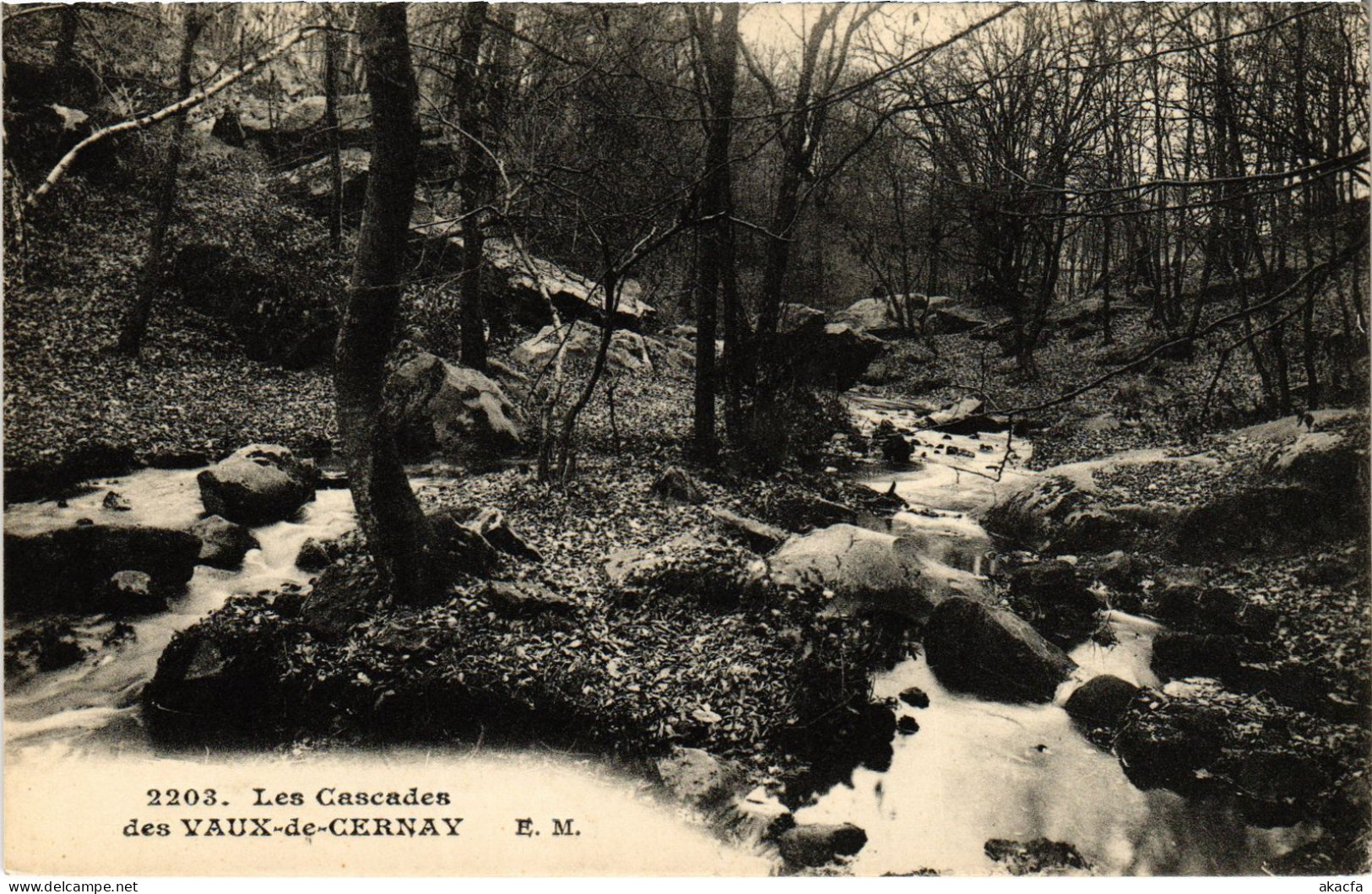 CPA CERNAY-la-VILLE Les Vaux-de-Cernay - Les Cascades (1411387)