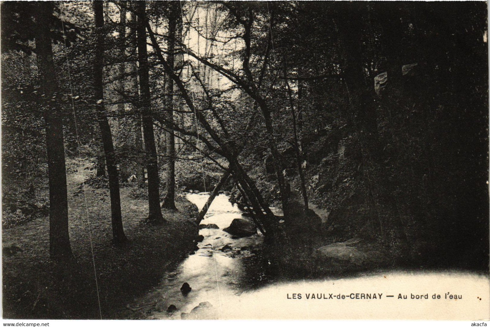 CPA CERNAY-la-VILLE Les Vaux-de-Cernay - Les Cascades (1411400)