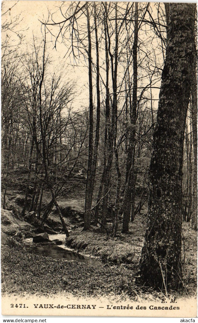 CPA CERNAY-la-VILLE Vaux-de-Cernay - Entree des Cascades (1411395)